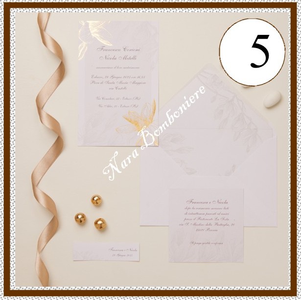 Partecipazioni Claraluna 2025 GRIGIA